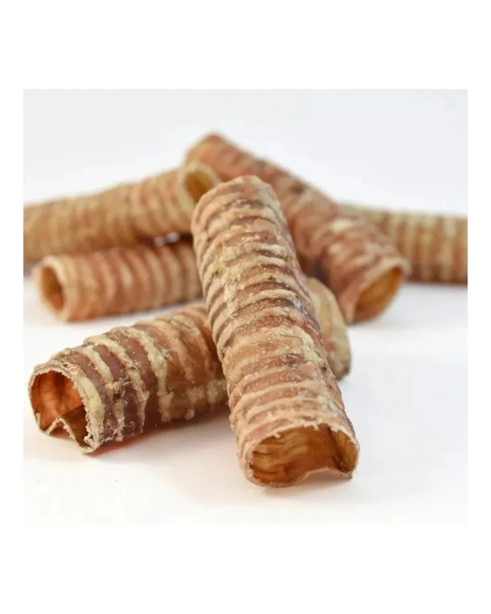 Snack Natural de Tráquea de Res para Perros Premio Masticable - Imagen 4