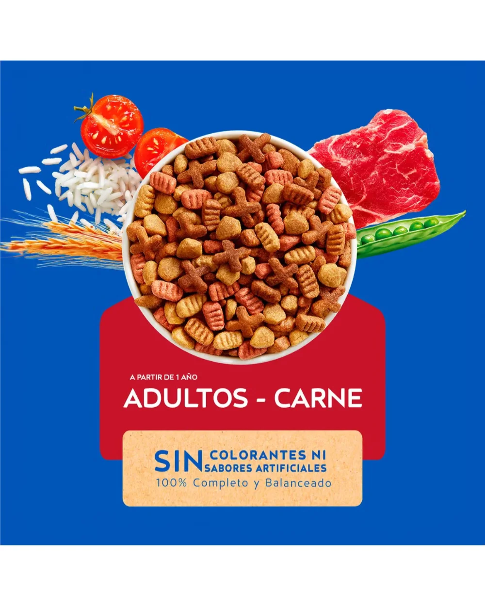 Concentrado Cat Chow Carne Gatos Adultos - Imagen 5