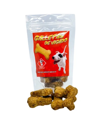 galletas de higado natural para perro