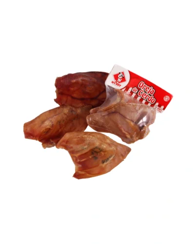 oreja deshidratada de cerdo para perro