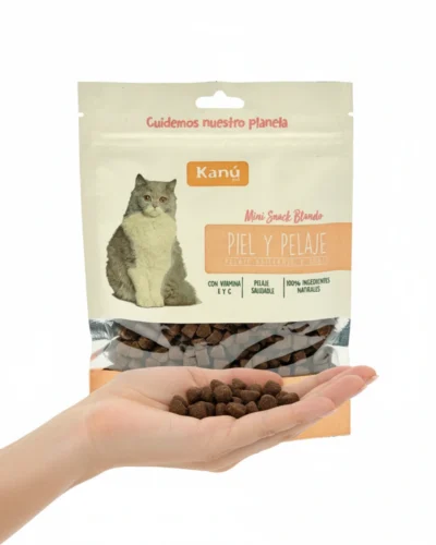 snacks en galleta para gato