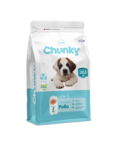 chunky cachorro pollo