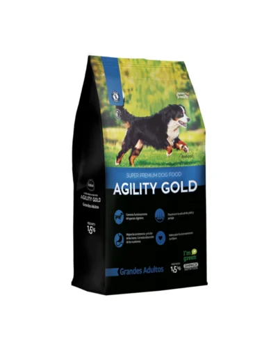 agility gold grandes adultos x 15 kg