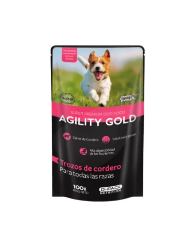 agility gold trozos de cordero