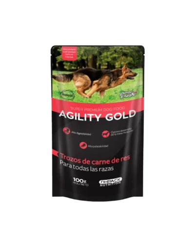 agility gold trozos de carne