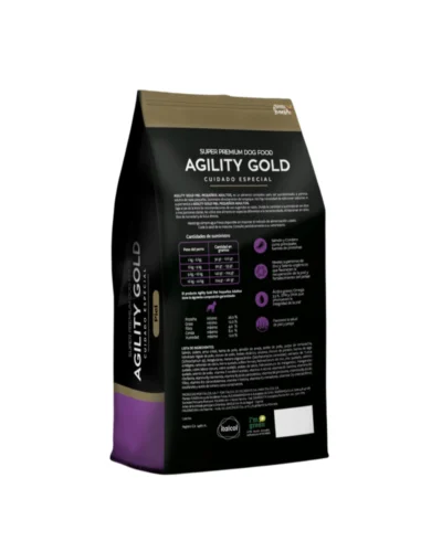 agility gold cuidado piel pequeños adultos