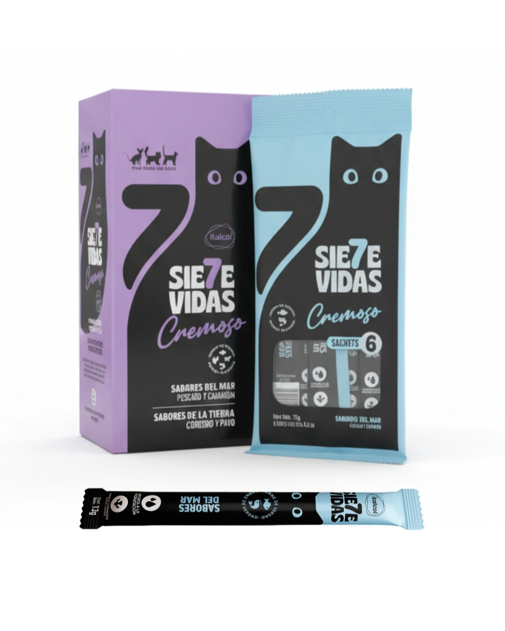 snack cremoso gatos