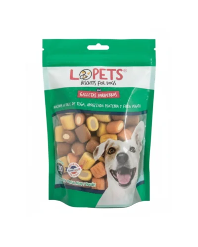 galleta rellena perro