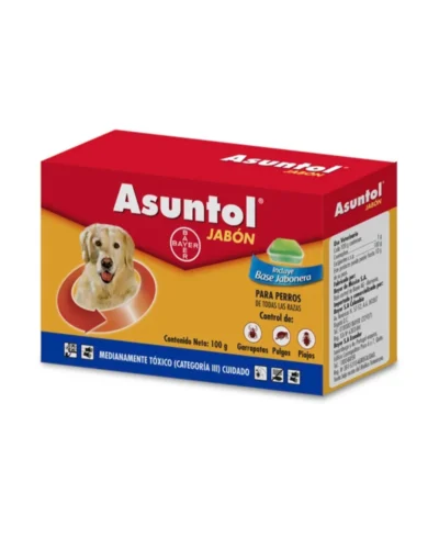 jabon para perros asuntol