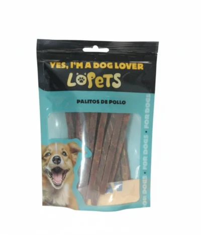 snacks de pollo para perro