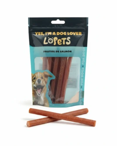 snacks de salmo para perro