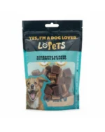snacks para perro de pato y queso