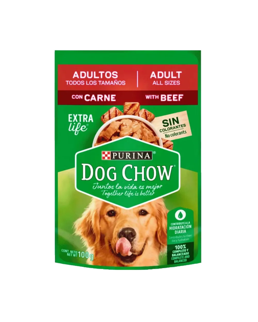 dog chow alimento humedo