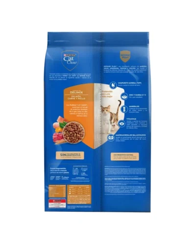 cat chow delimix ingredientes