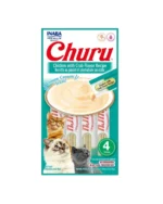churu de pollo con congrejo