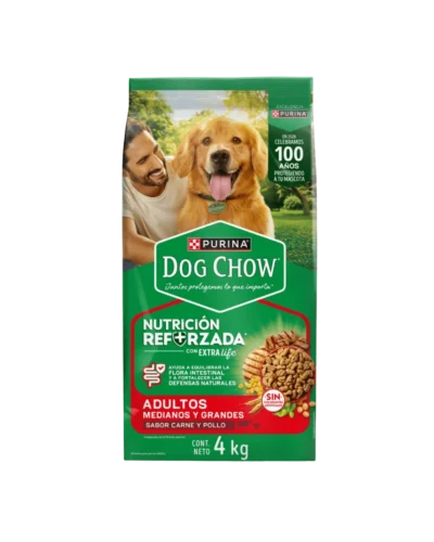 dog chow adultos medianos y grandes
