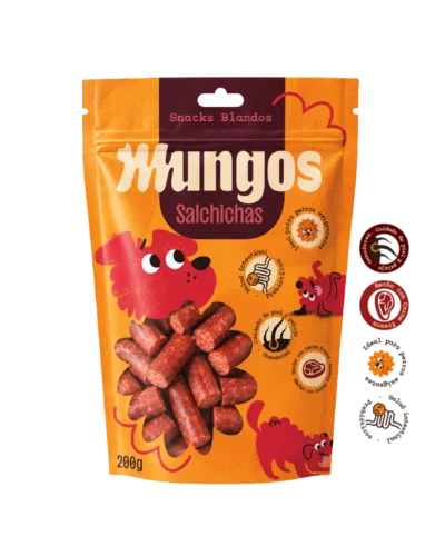 Mungos salchicha snacks para perro