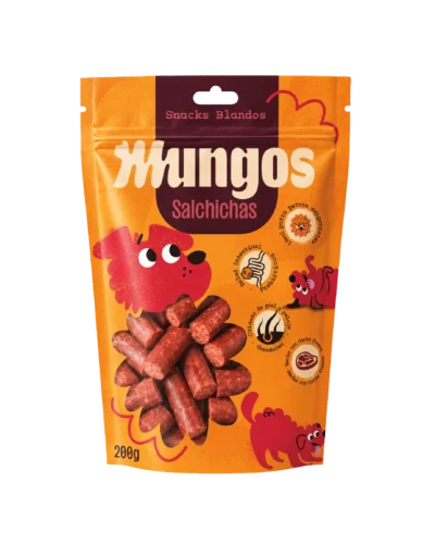 Mungos salchicha snacks para perro