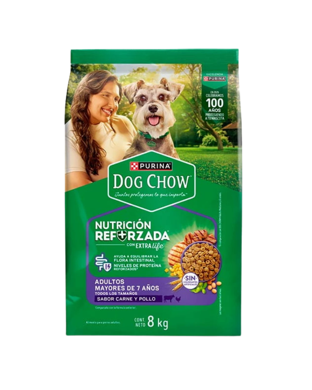dog chow longevidad 8 kg